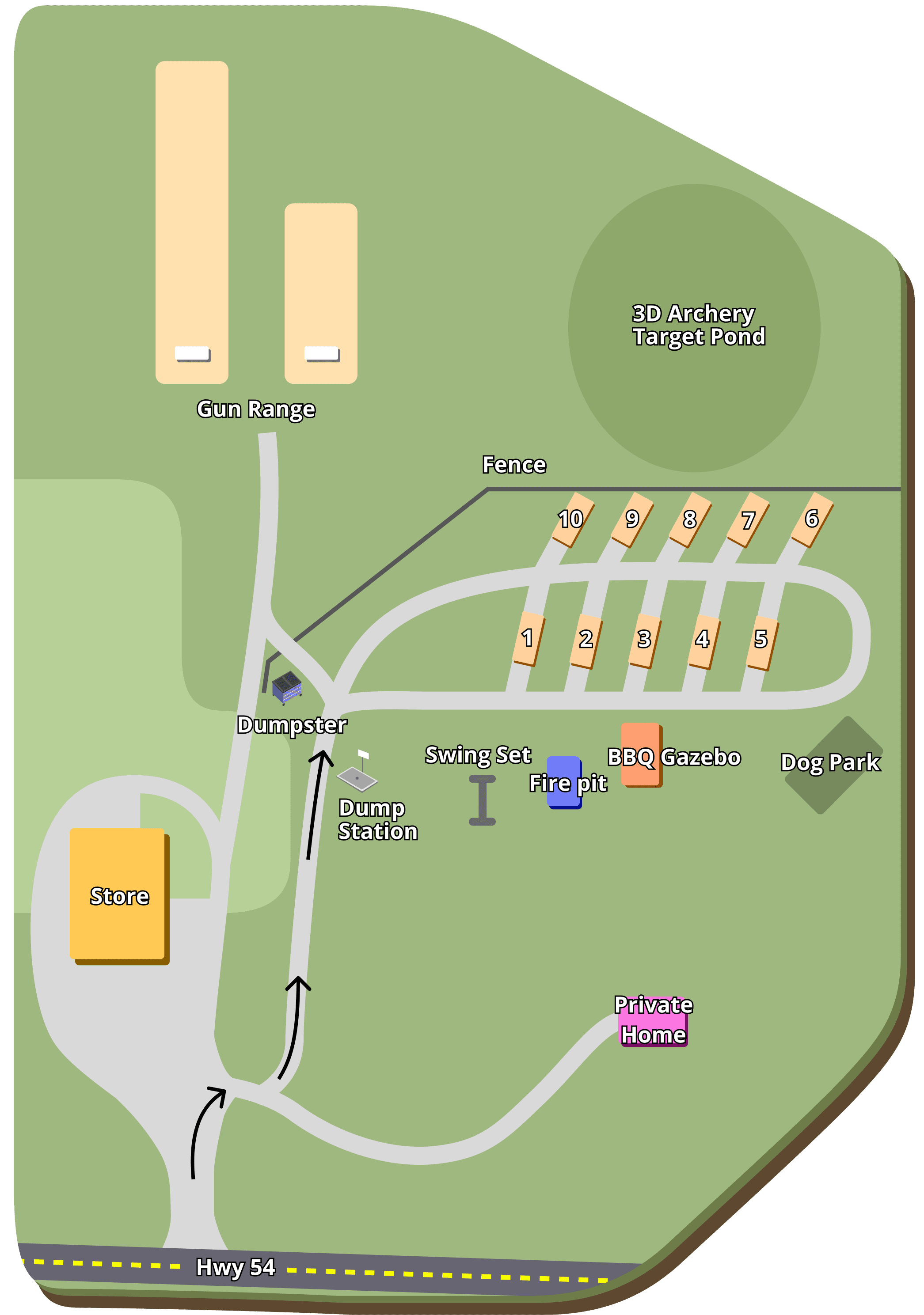 54 Shooters and RV Park