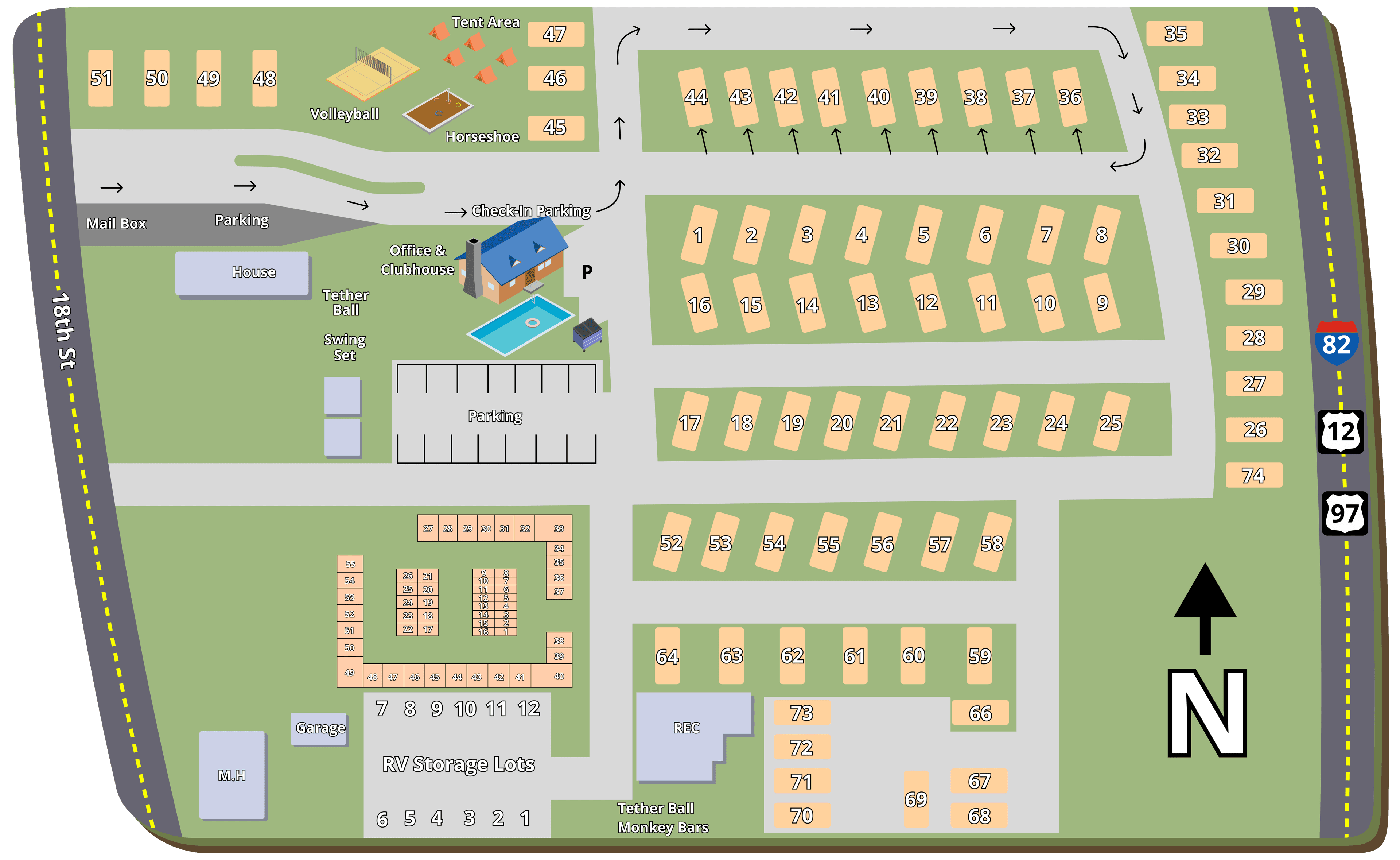 Circle 'H' RV Park & Storage