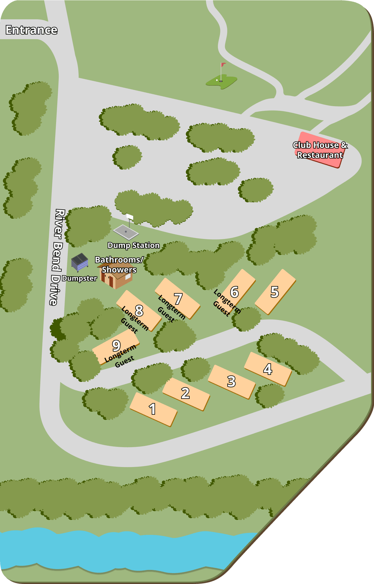 Glacier View Golf RV Park