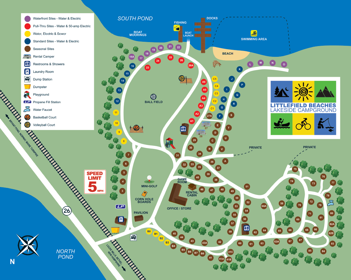 Littlefield Beaches Lakeside Family Campground
