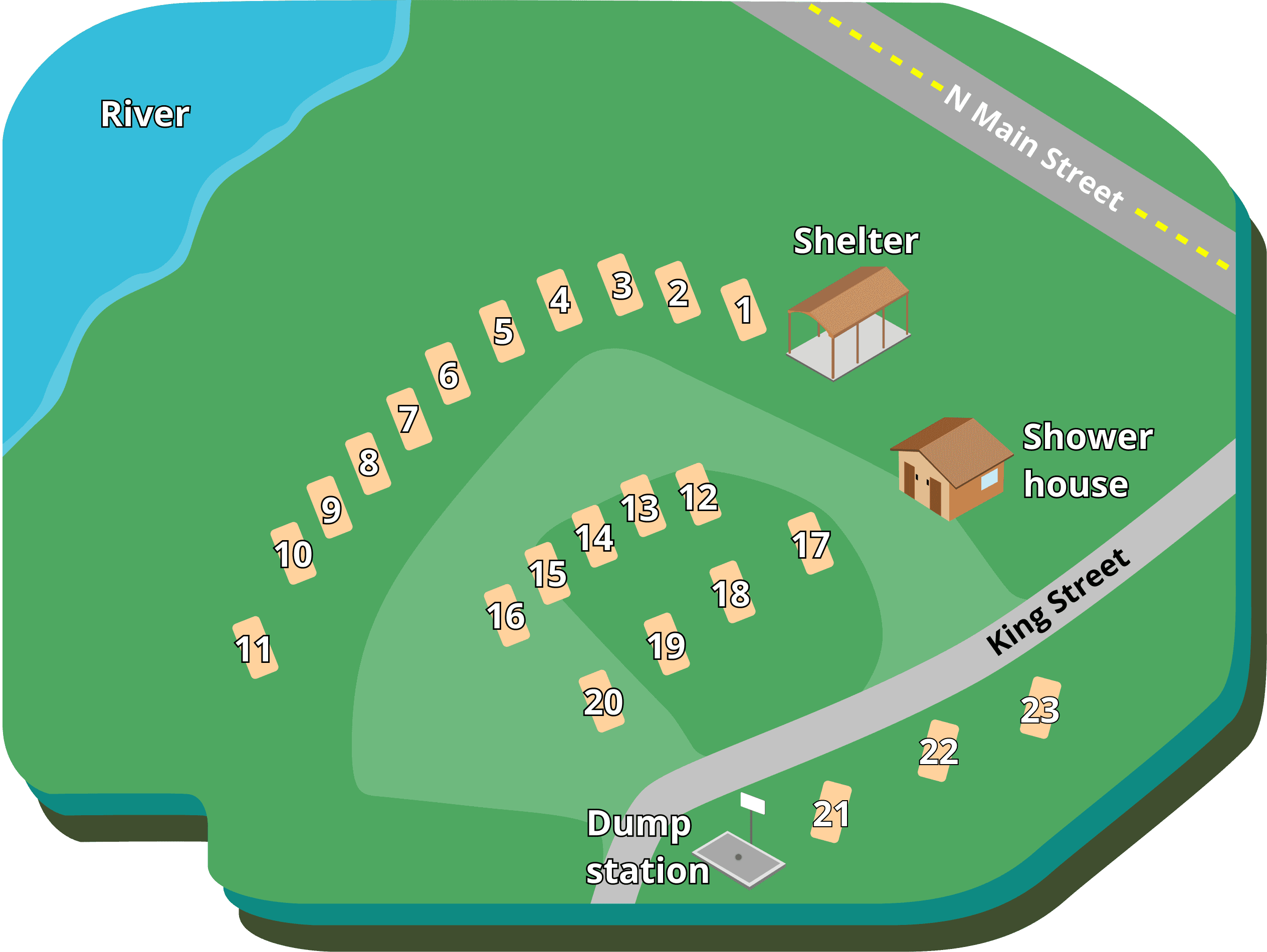 South Evarts Campground - Black Mountain Offroad Adventure Area