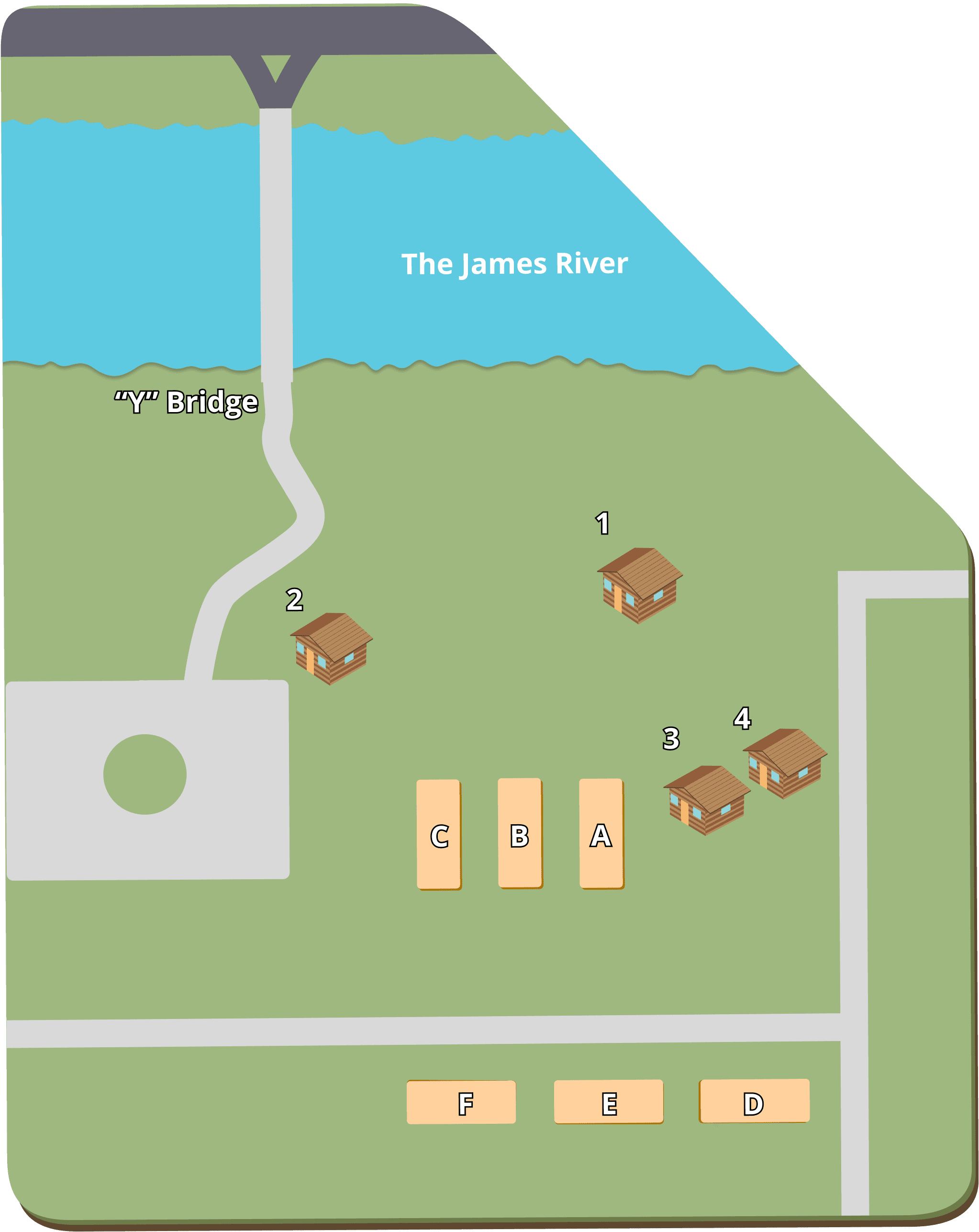 The Bridgewalk Riverside Cabins