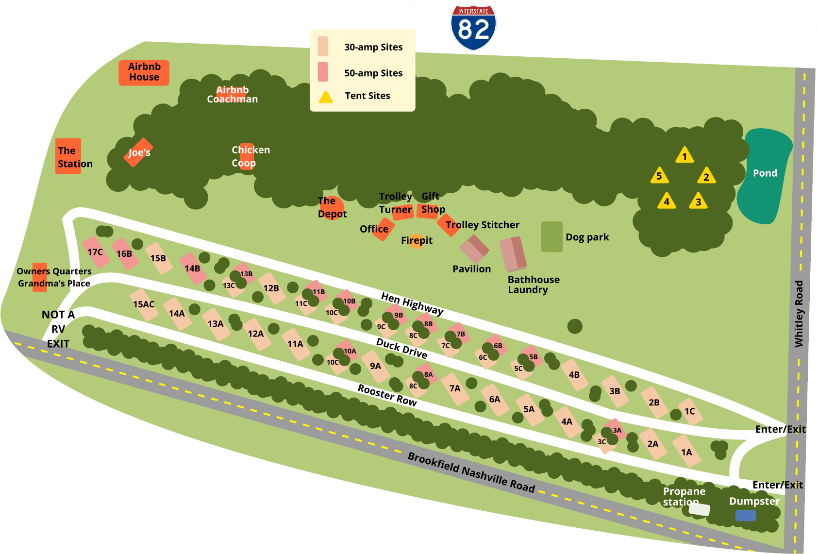 The Trolley Stop RV Park