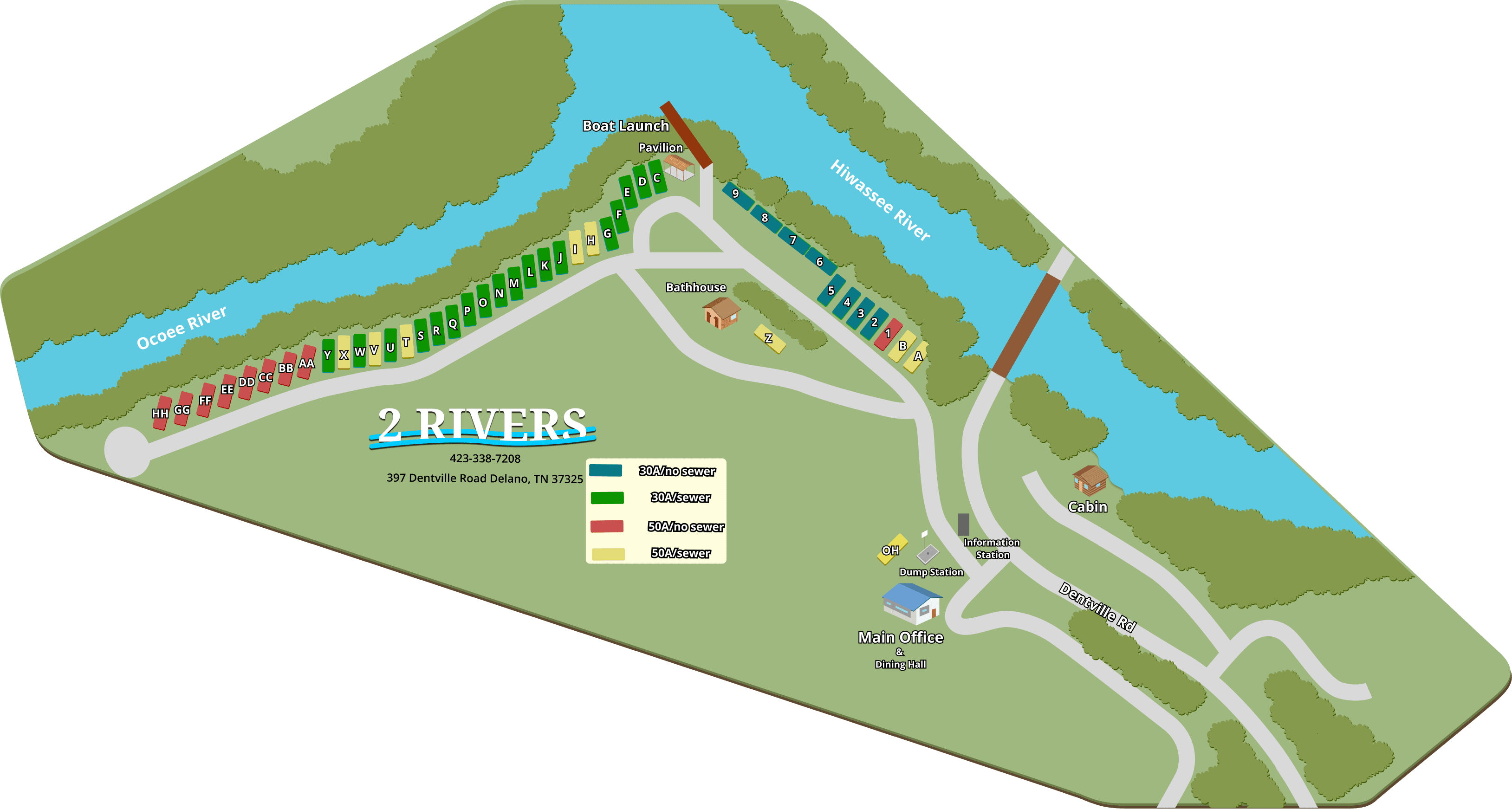 2 Rivers RV Park & Campground