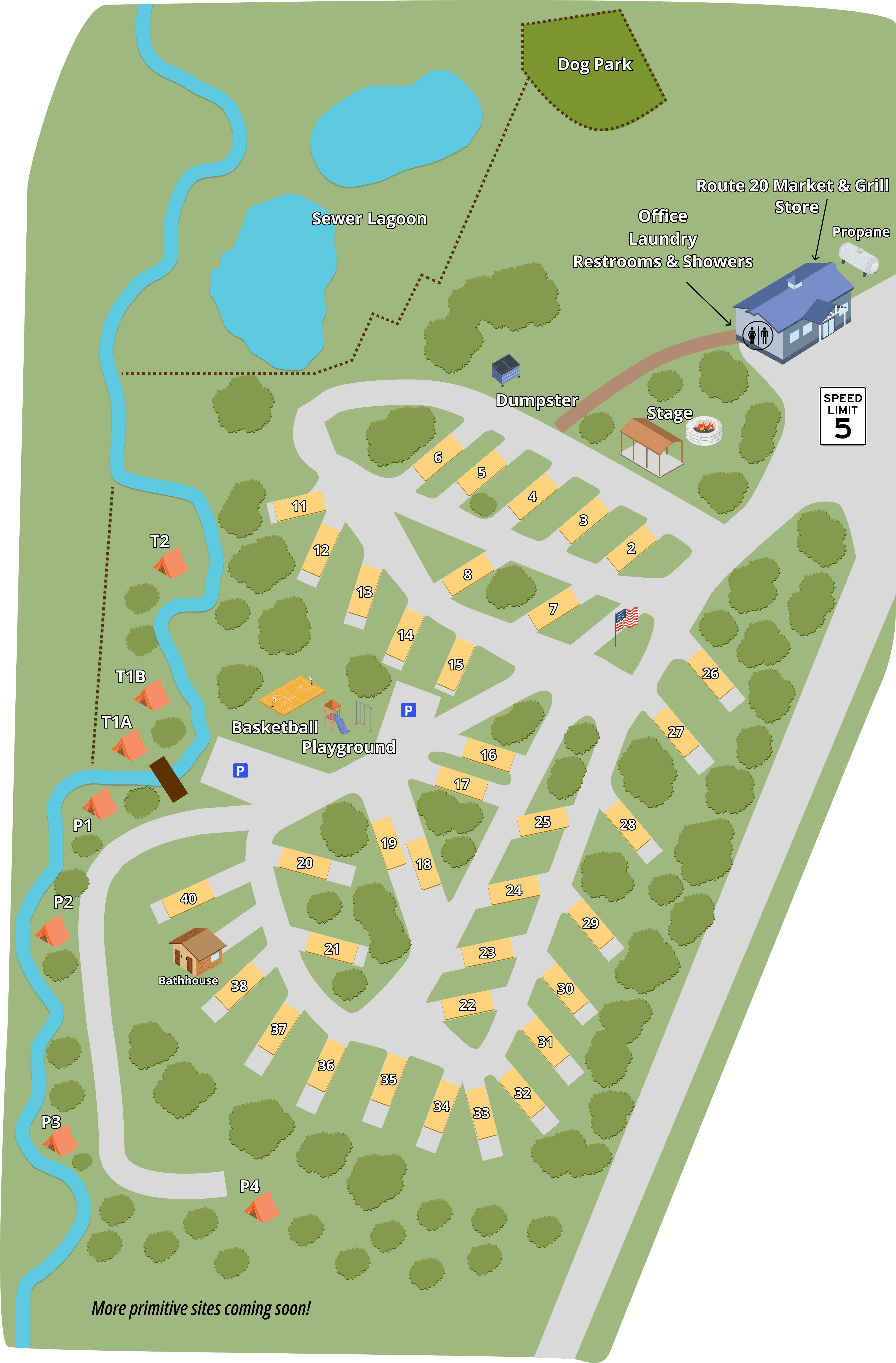 Pipestem Camping