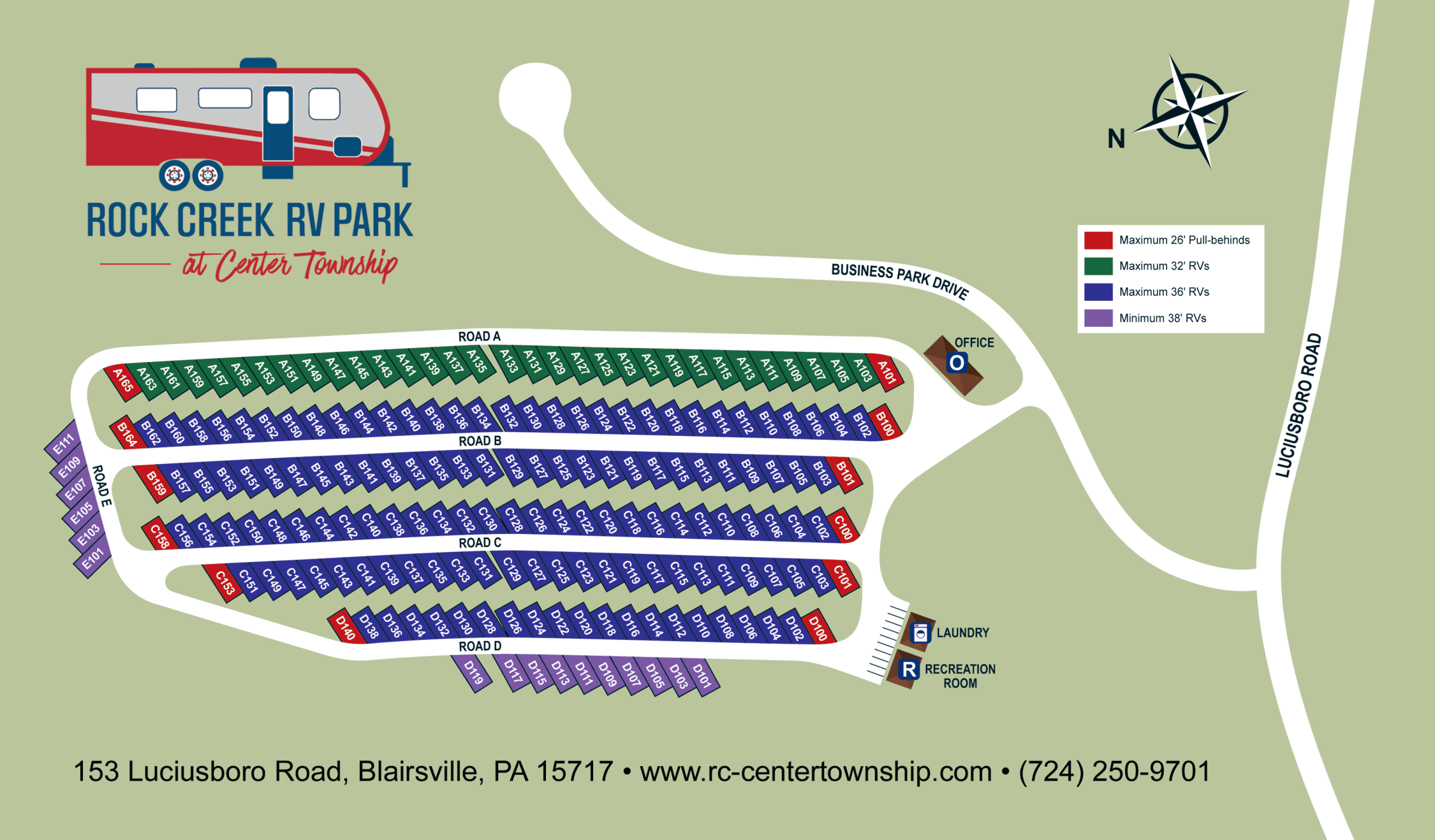 Rock Creek RV Park Center Township