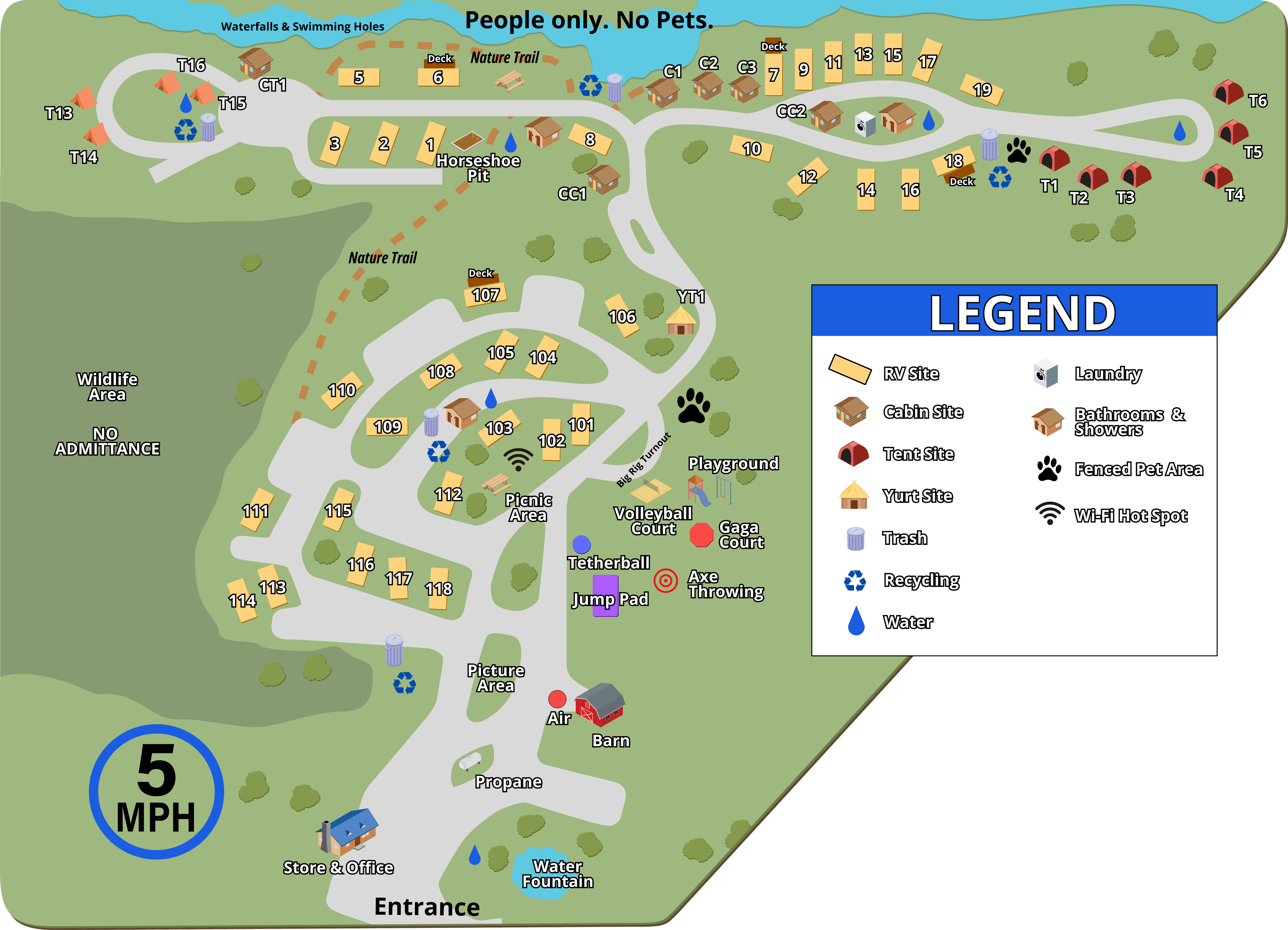 Jumpoff Joe Creek Campground & RV Park